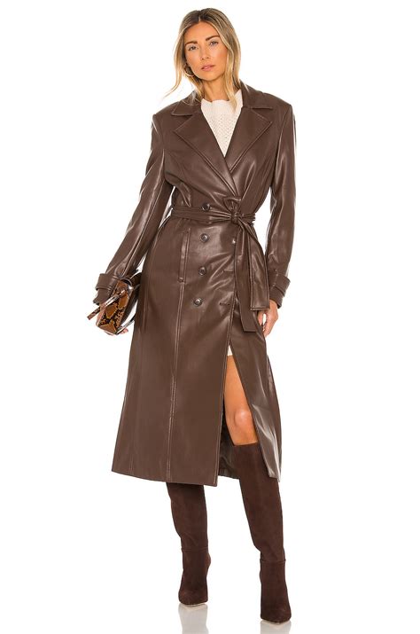 best leather trench coat